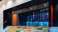 The data centre is co-located with a wind farm. Image: Facebook Tech